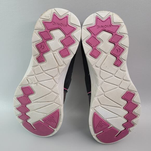 Vionic Brisk Ema Slip On Shoes Sneaker Women 9.5 Black Gray Comfort Lightweight - Picture 14 of 16